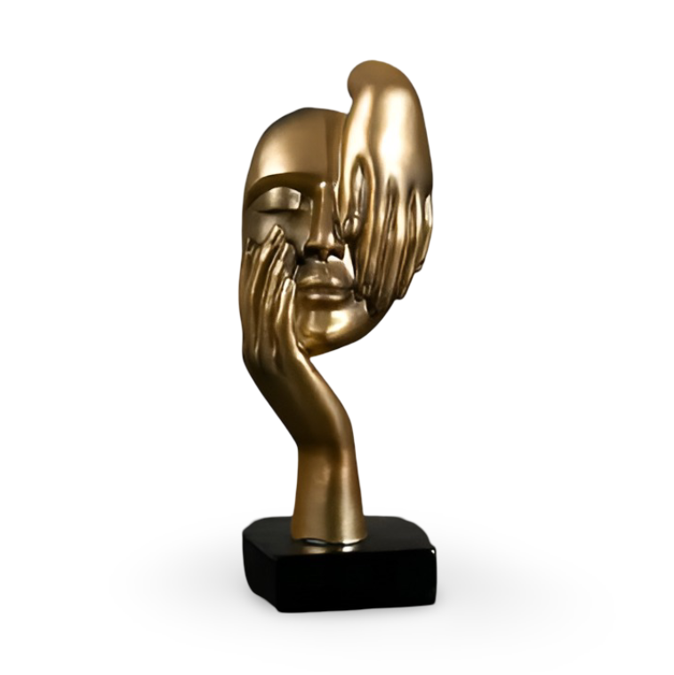 Quirtis Nordic Mind - Luxurious Abstract Thinker Sculpture