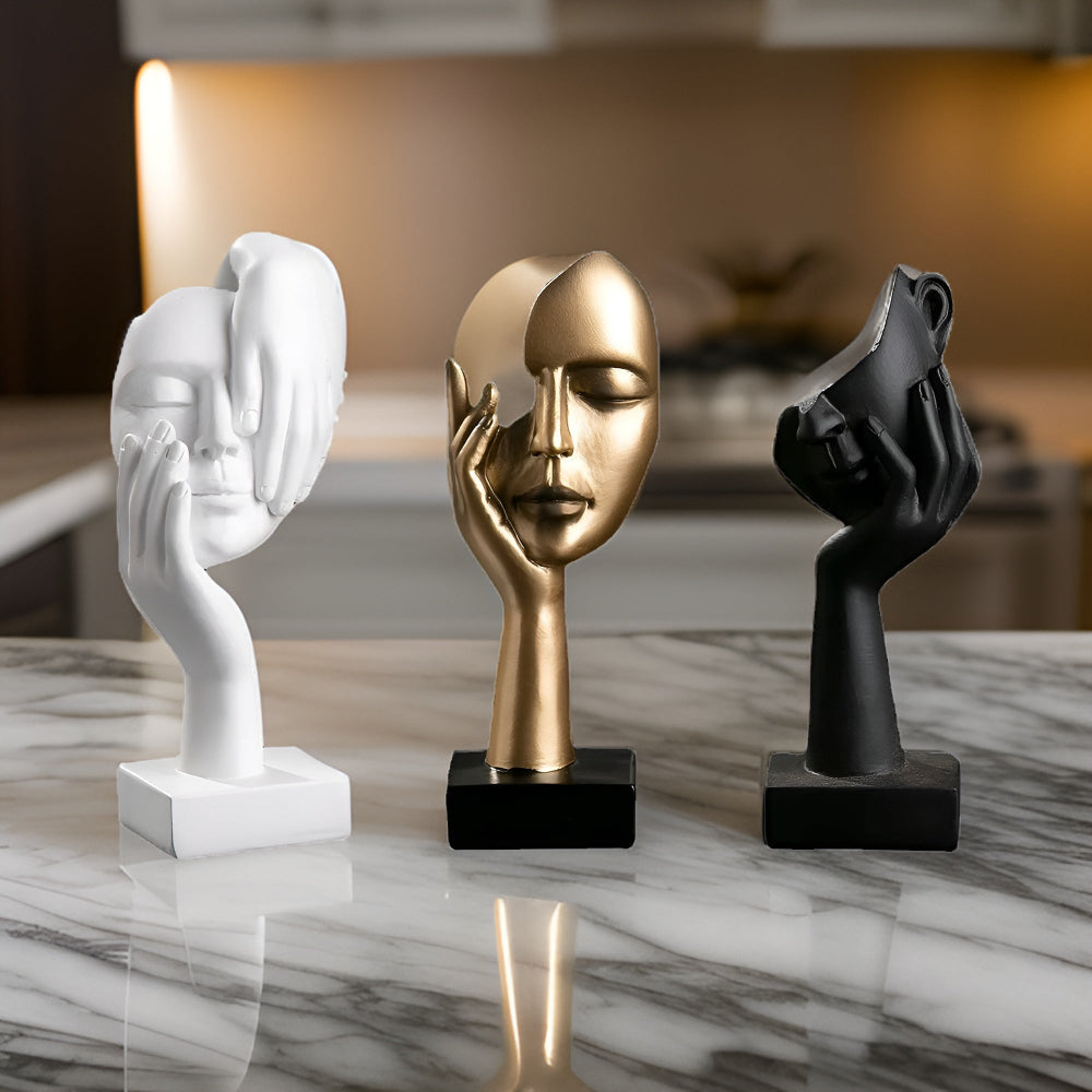 Quirtis Nordic Mind - Luxurious Abstract Thinker Sculpture