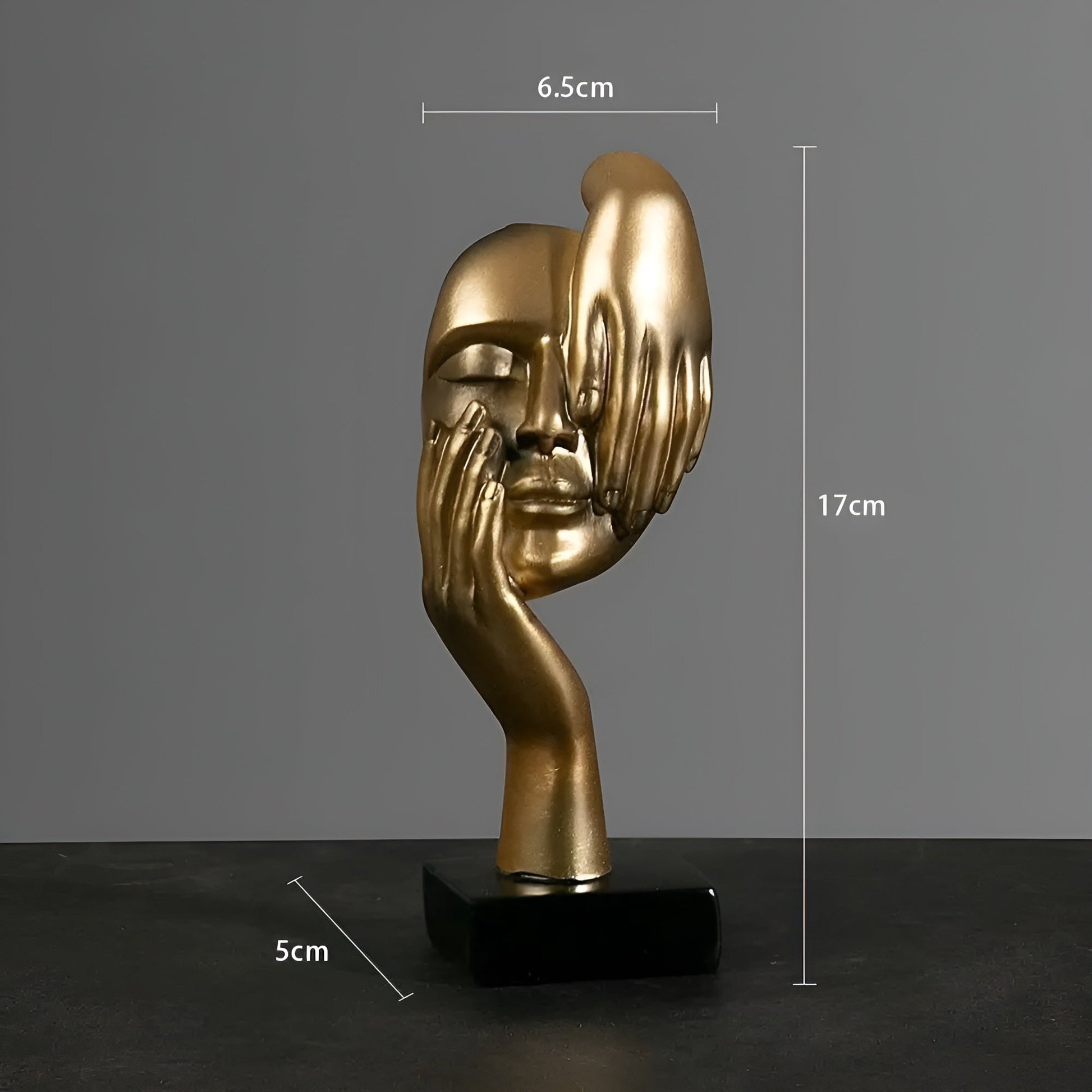 Quirtis Nordic Mind - Luxurious Abstract Thinker Sculpture
