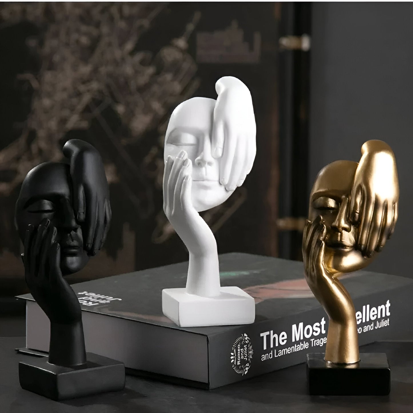 Quirtis Nordic Mind - Luxurious Abstract Thinker Sculpture