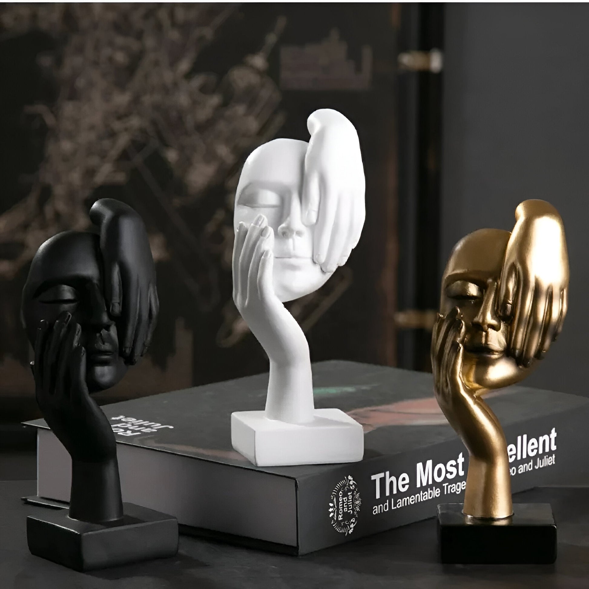 Quirtis Nordic Mind - Luxurious Abstract Thinker Sculpture